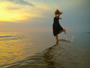 CarolynEIcher at Lake Michigan by AndyZink